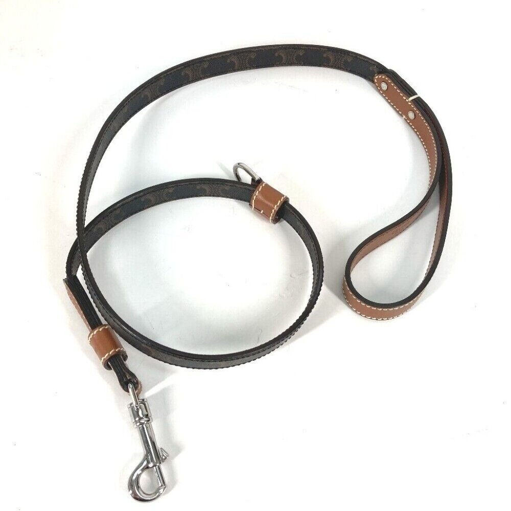 CELINE Triomphe Dog leash dog pet dog Lead